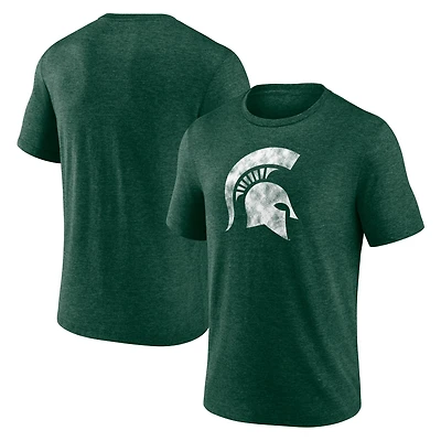 Men's Green Michigan State Spartans Classic Primary Tri-Blend T-Shirt