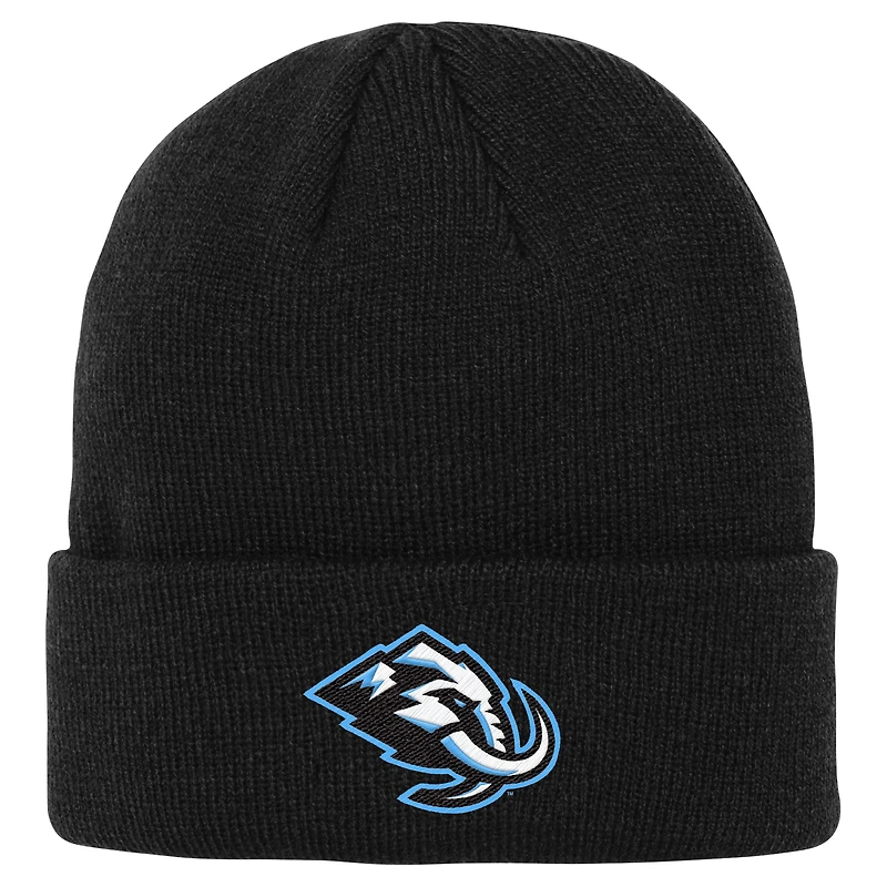 Youth Outerstuff Black Utah Mammoth 2.0 Essential Cuffed Knit Hat