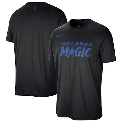Unisex Nike Black Orlando Magic Team Wordmark Essential T-Shirt
