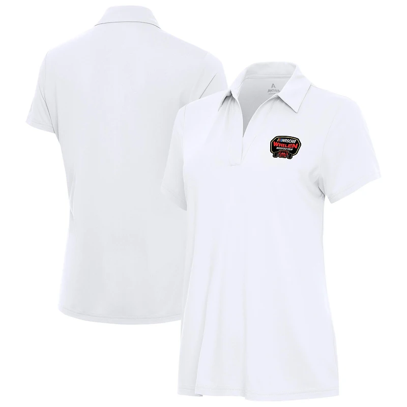 Women's Antigua Whelen Modified Tour Merchandise Era V-Neck Polo
