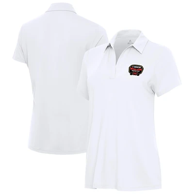 Women's Antigua Whelen Modified Tour Merchandise Era V-Neck Polo