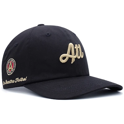 Unisex Live Breathe Futbol Black Atlanta United FC ATL Dad Adjustable Hat