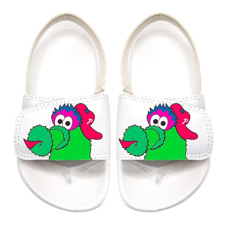 Toddler ISlide  White Philadelphia Phillies Mascot Slide Sandals