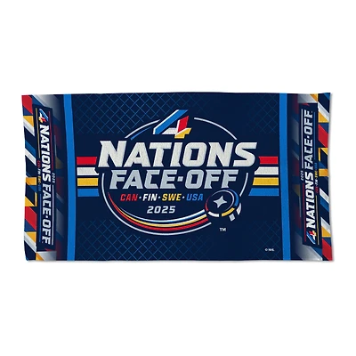 WinCraft NHL 2025 4 Nations Face-Off Locker Room 22'' x 42'' Double-Sided Towel