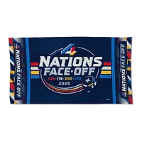 WinCraft NHL 2025 4 Nations Face-Off Locker Room 22'' x 42'' Double-Sided Towel
