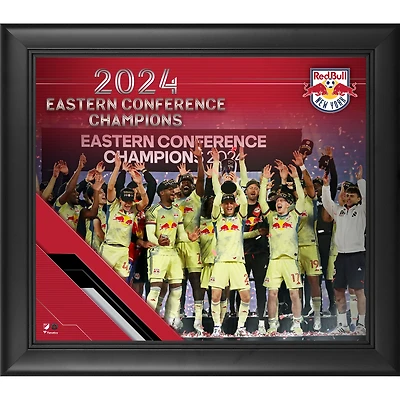 Fanatics Authentic New York Red Bulls 2024 MLS Eastern Conference Champions Framed 15" x 17" Collage