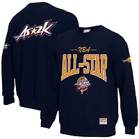 Unisex Mitchell & Ness  Navy 2000 NBA All-Star Game Throwback Pullover Sweatshirt