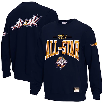 Unisex Mitchell & Ness Navy 2000 NBA All-Star Game Throwback Pullover Sweatshirt