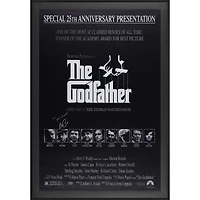 Al Pacino The Godfather Autographed Framed 27" x 40" Movie Poster with "Michael" Inscription