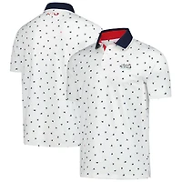Men's Puma x Volition  White The Charles Schwab Challenge Dancing Star MATTR Polo