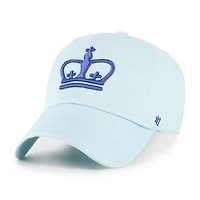 Men's '47 Powder Blue Columbia University Clean Up Adjustable Hat