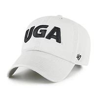 Men's '47 Gray Georgia Bulldogs Clean Up Adjustable Hat