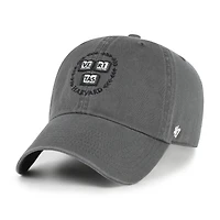 Men's '47 Charcoal Harvard Crimson Clean Up Adjustable Hat