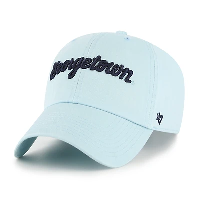 Men's '47 Powder Blue Georgetown Hoyas Clean Up Adjustable Hat