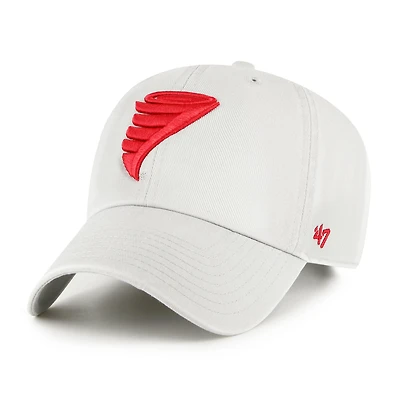 Men's '47 Gray Iowa State Cyclones Clean Up Adjustable Hat