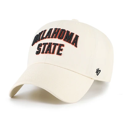 Men's '47 Sand Oklahoma State Cowboys Clean Up Adjustable Hat