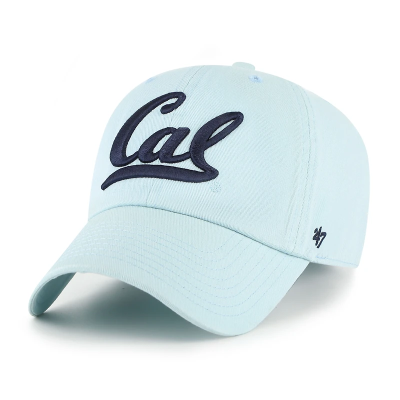 Men's '47 Powder Blue Cal Bears Clean Up Adjustable Hat