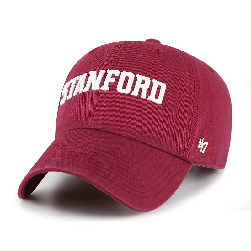Men's '47 Cardinal Stanford Cardinal Clean Up Adjustable Hat
