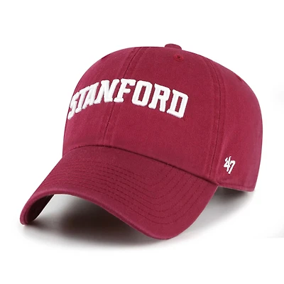 Men's '47 Cardinal Stanford Cardinal Clean Up Adjustable Hat