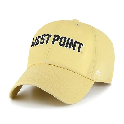 Men's '47 Light Gold Army Black Knights Clean Up Adjustable Hat