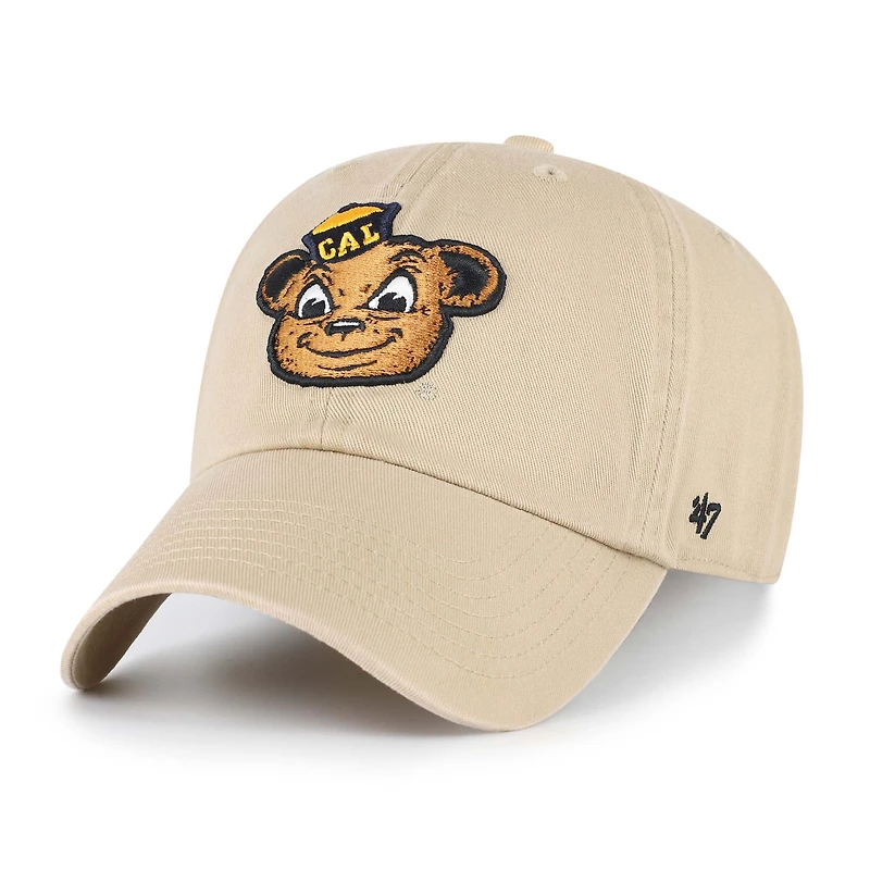 Youth '47 Khaki Cal Bears Clean Up Adjustable Hat