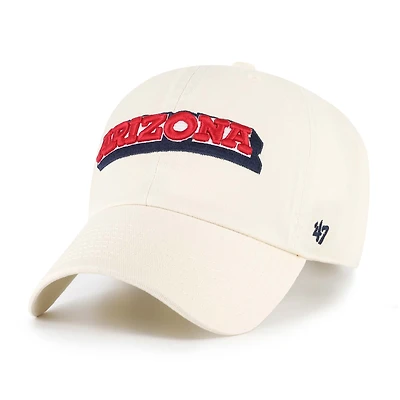 Men's '47 Sand Arizona Wildcats Vault Clean Up Adjustable Hat