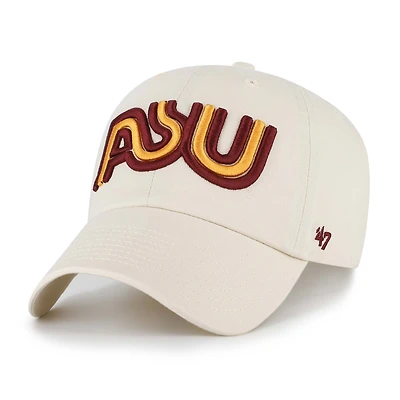 Men's '47 Sand Arizona State Sun Devils Vault Clean Up Adjustable Hat