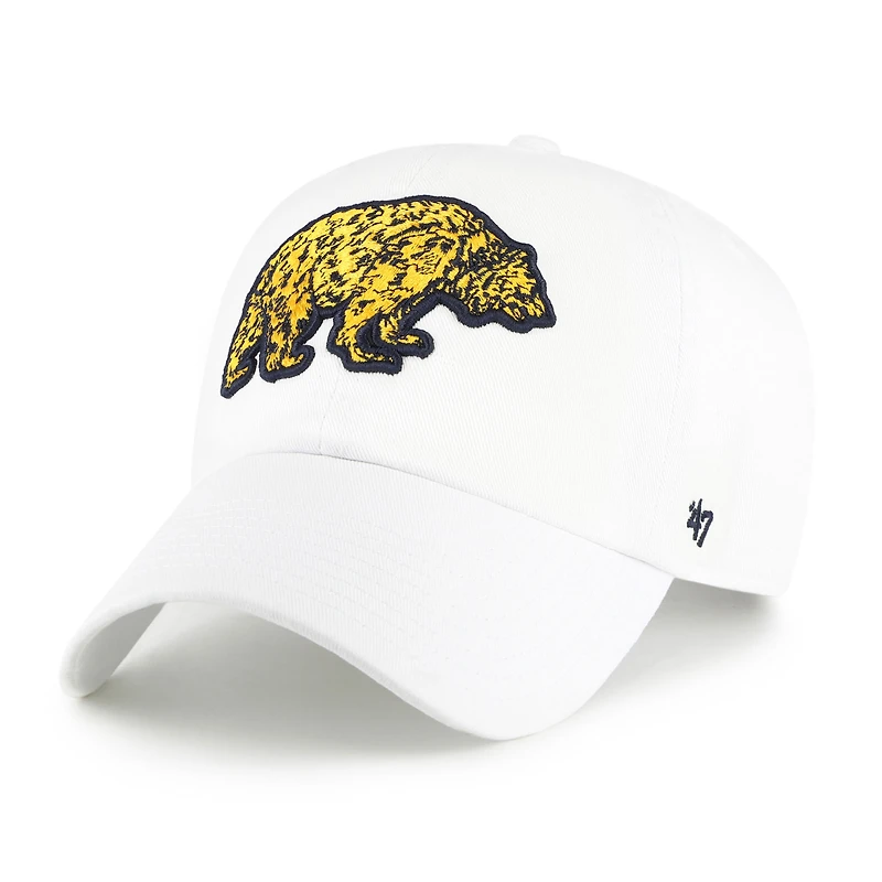 Men's '47 White Cal Bears Vault Clean Up Adjustable Hat