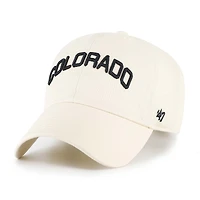 Men's '47 Sand Colorado Buffaloes Vault Clean Up Adjustable Hat
