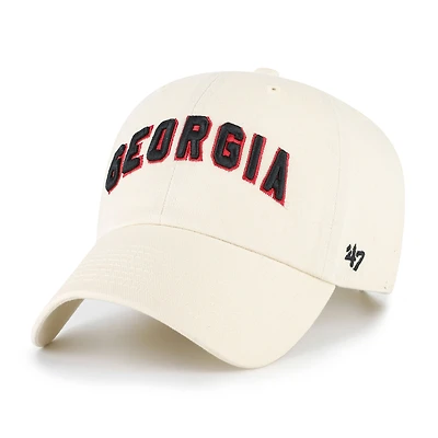 Men's '47 Sand Georgia Bulldogs Vault Clean Up Adjustable Hat