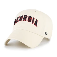 Men's '47 Sand Georgia Bulldogs Vault Clean Up Adjustable Hat