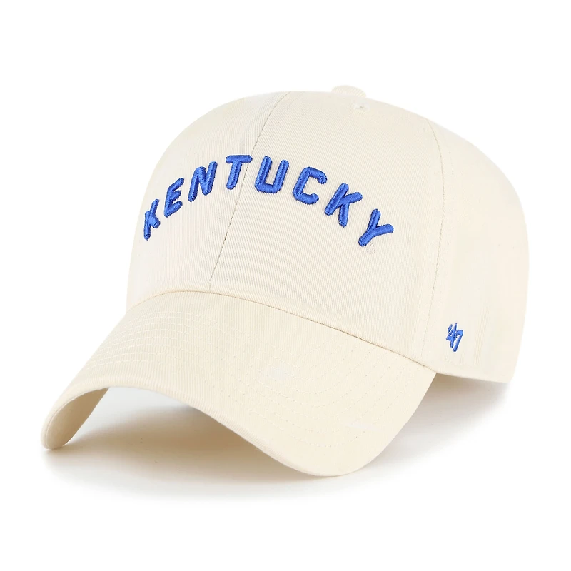Men's '47 Sand Kentucky Wildcats Vault Clean Up Adjustable Hat