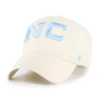 Men's '47 Sand North Carolina Tar Heels Vault Clean Up Adjustable Hat
