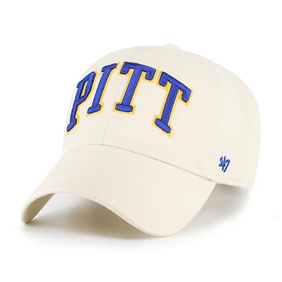 Men's '47 Sand Pitt Panthers Vault Clean Up Adjustable Hat