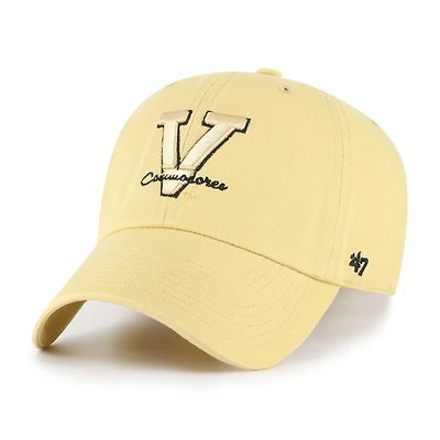 Men's '47 Gold Vanderbilt Commodores Vault Clean Up Adjustable Hat
