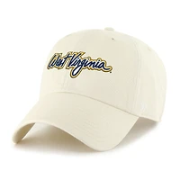 Men's '47 Sand West Virginia Mountaineers Vault Clean Up Adjustable Hat