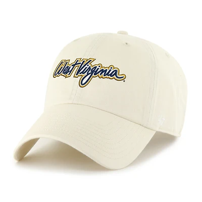 Men's '47 Sand West Virginia Mountaineers Vault Clean Up Adjustable Hat