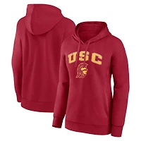 Women's Cardinal USC Trojans Campus Pullover Hoodie