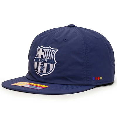 Men's Navy Barcelona Pipeline Adjustable Hat