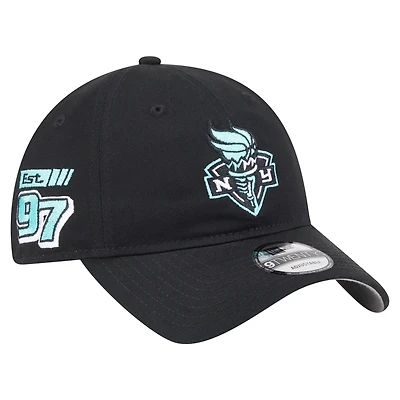 Unisex New Era  Black New York Liberty 9TWENTY Established Date Side Patch Hat