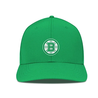 Men's Levelwear Kelly Green Boston Bruins Patch Rise St. Patrick's Day Flex Hat