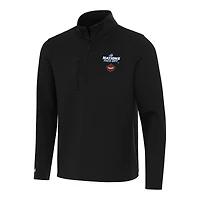 Men's Antigua Black Hockey Canada 2025 4 Nations Face Off Insider Quarter-Zip Top