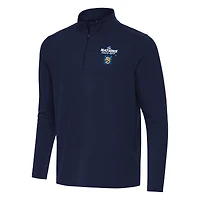 Men's Antigua Navy Finland Hockey 2025 4 Nations Face Off Intent Quarter-Zip Top