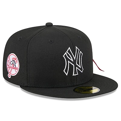 Men's New Era x Alpha Industries  Black New York Yankees 59FIFTY Fitted Hat