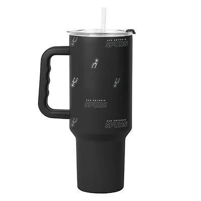 San Antonio Spurs 40oz. Step and Repeat Powder Coat Tumbler