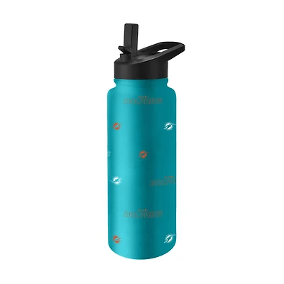 Miami Dolphins 34oz. Steep and Repeat Quencher Bottle