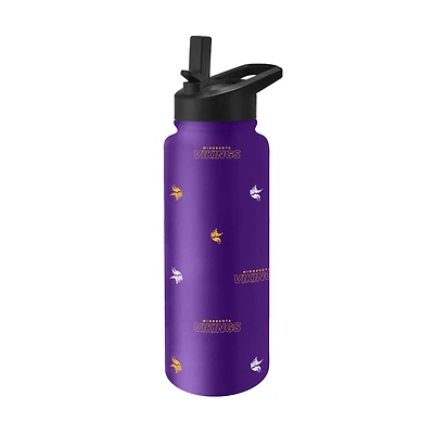 Minnesota Vikings 34oz. Steep and Repeat Quencher Bottle
