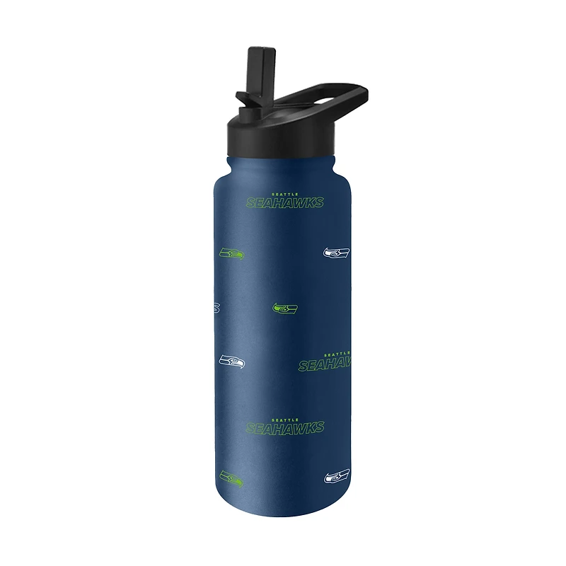 Seattle Seahawks 34oz. Steap and Repeat Quencher Bottle