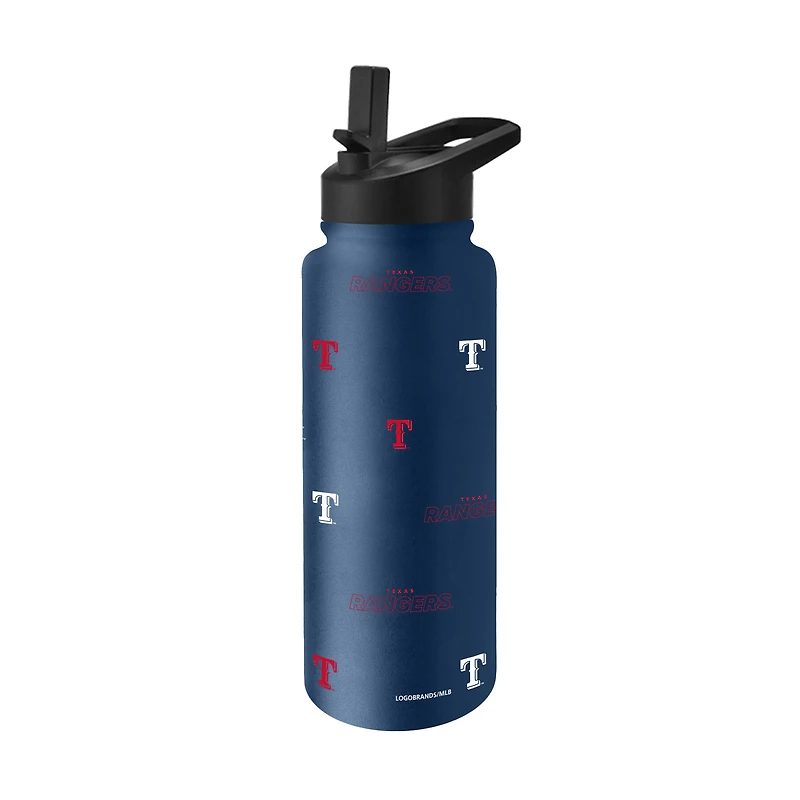 Texas Rangers 34oz. Steep and Repeat Quencher Bottle