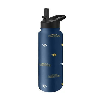 Nashville Predators 34oz. Steep and Repeat Quencher Bottle